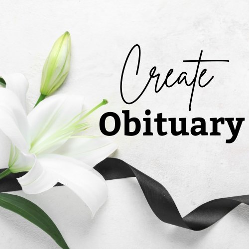Obituary Writer