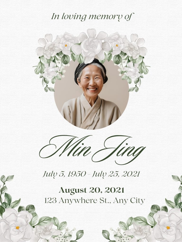 Obituary Funeral Poster-1